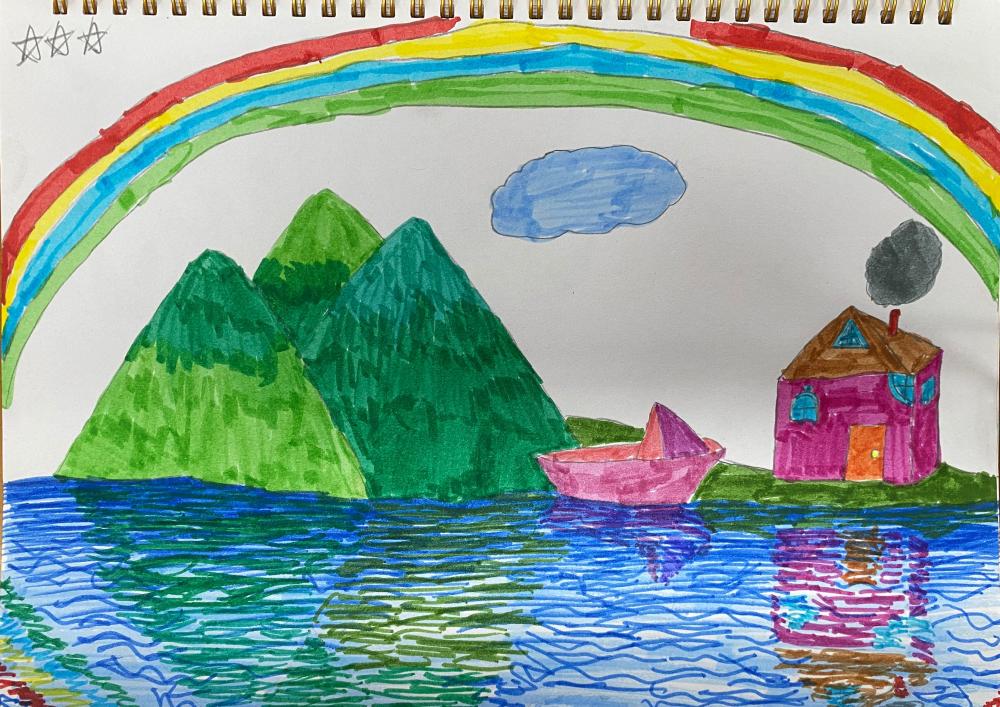 吕羽涵 2（6）《彩虹桥》指导老师：马语韩