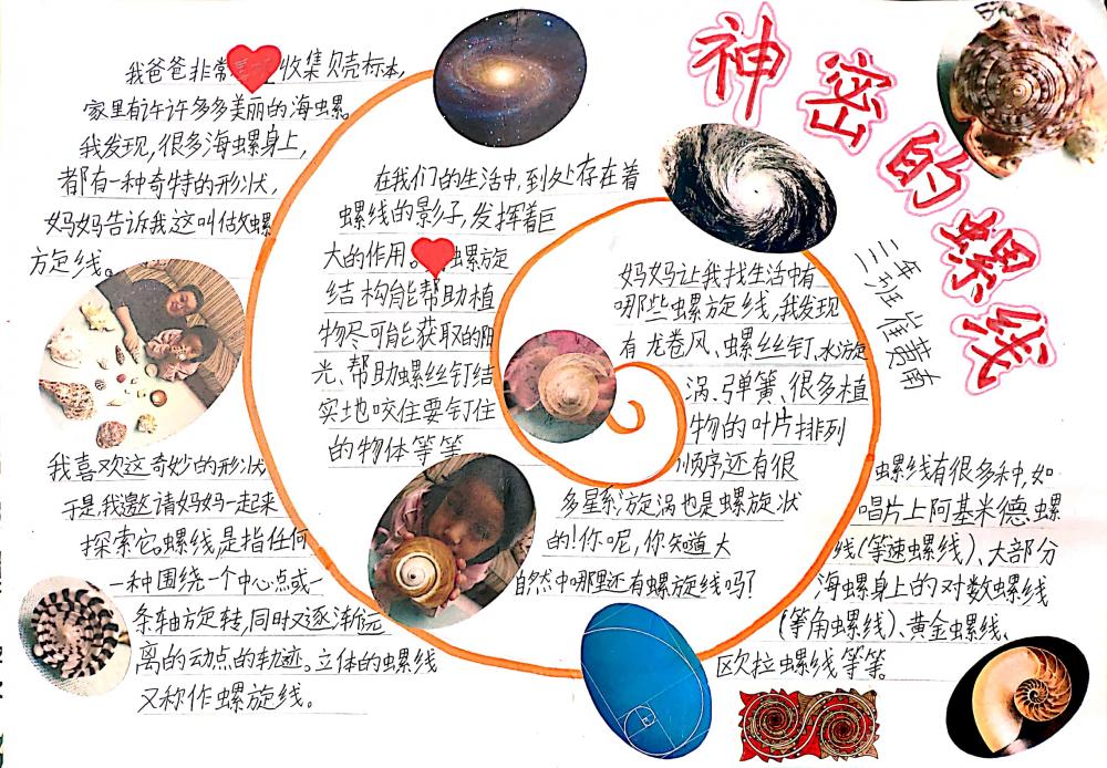 崔荑南  神秘的螺线